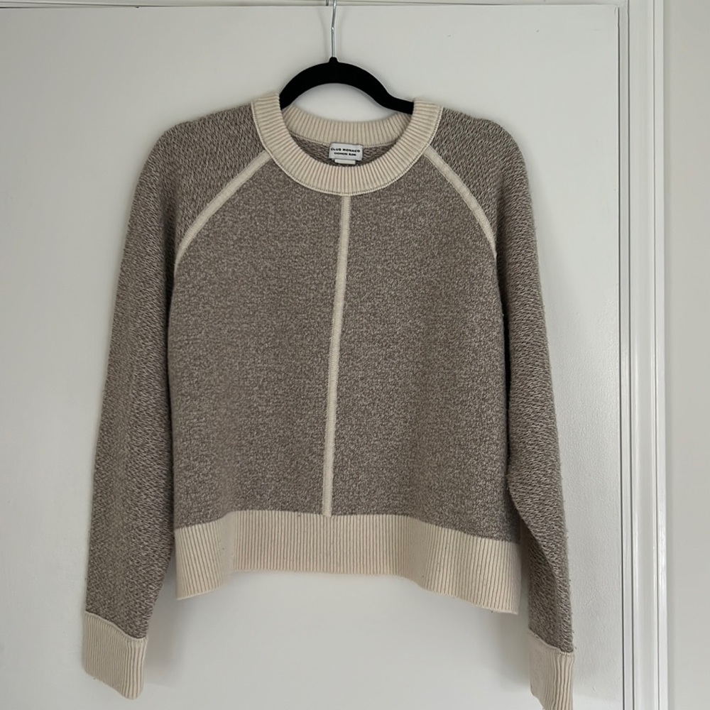 Club Monaco- Wool/Cashmere Sweater - M